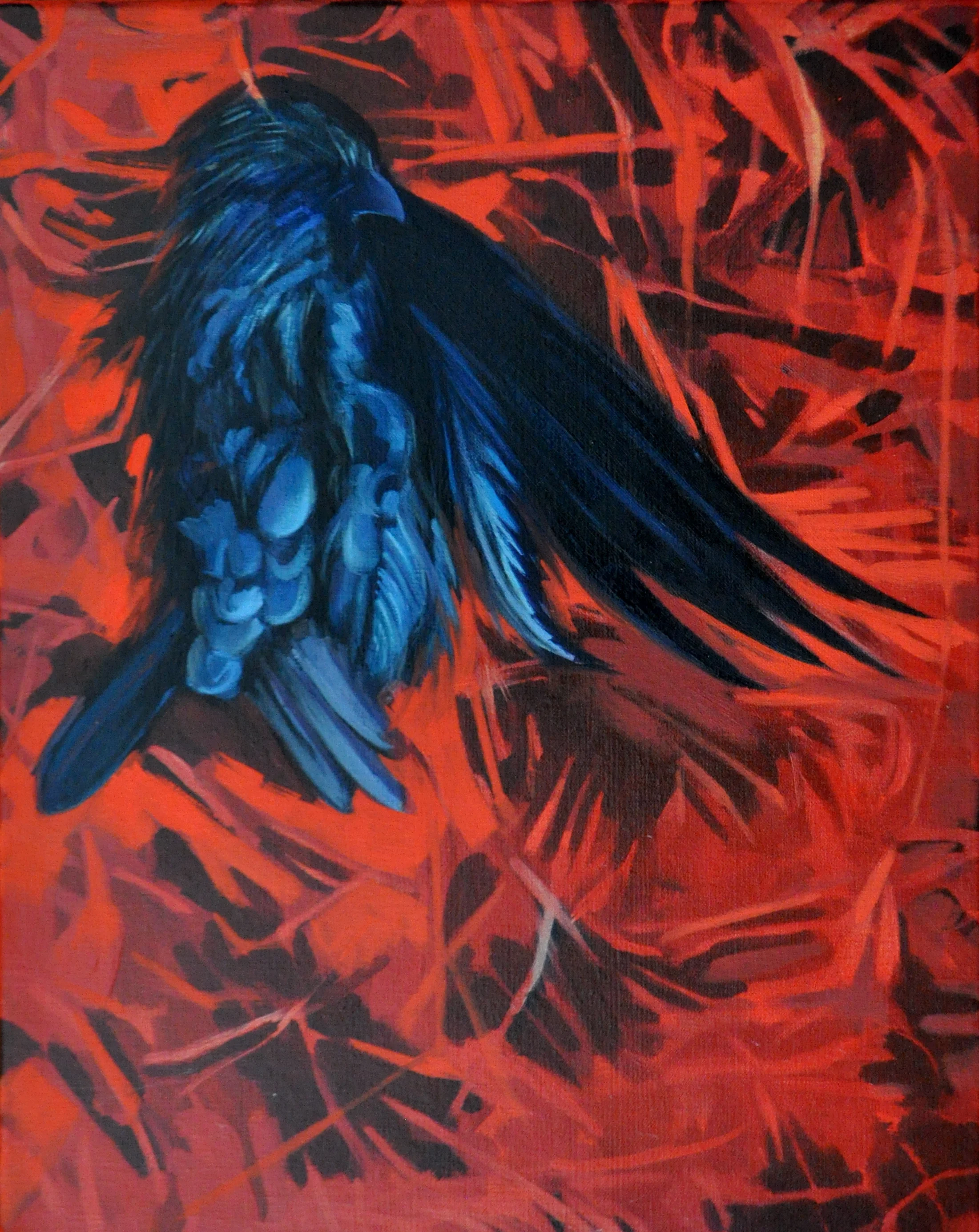 Midnight Dreary    oil on linen  16x20"