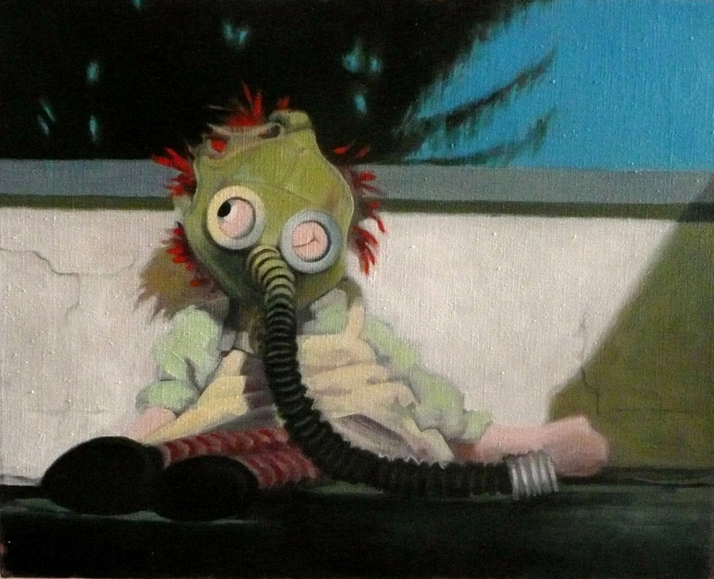 TIME TRAVELER    oil on linen  16x20" SOLD