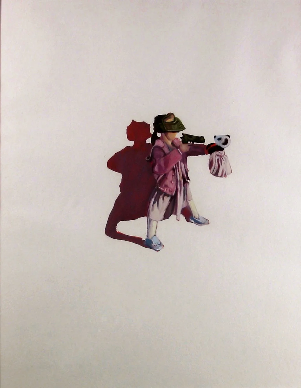 Fun With... Toys     gouache on paper  16X20"