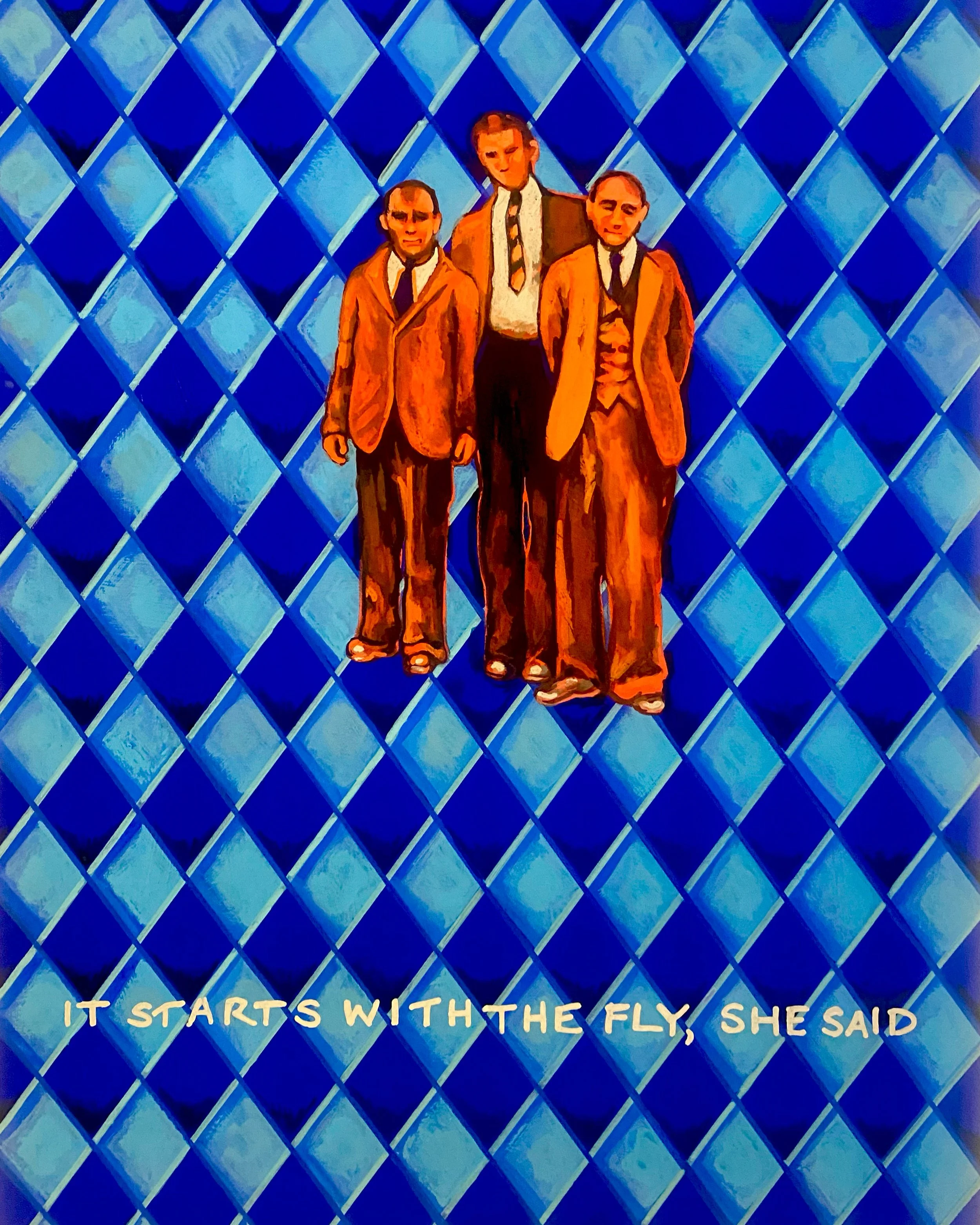 IT STARTS WITH THE FLY, SHE SAID
