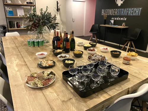 Inrichting cursusruimte BijzonderStrafrecht Academie