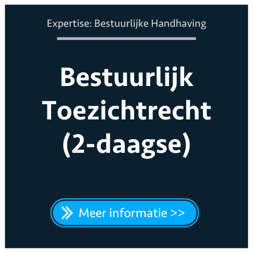 Bestuurlijk Toezichtrecht (2-daagse)