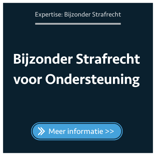 Bijzonder Strafrecht voor Ondersteuning ll