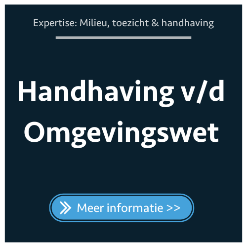 Handhaving van de Omgevingswet