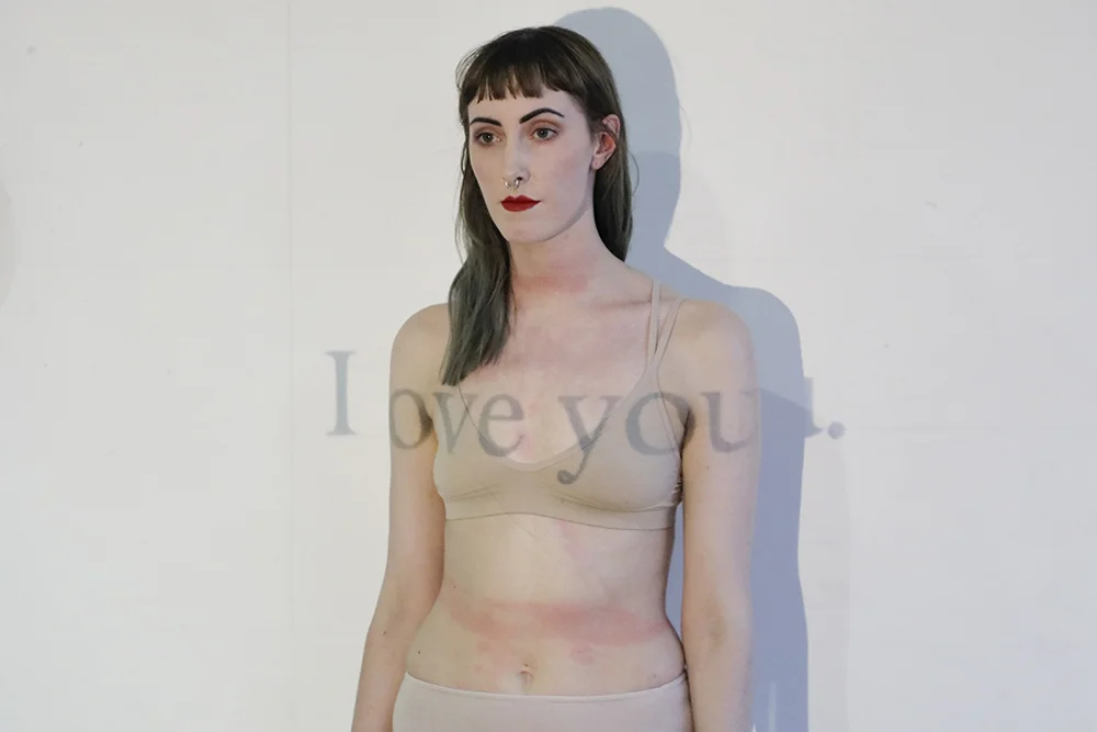 Stage Two - To work through the pain of grief. Live performance Photo by Naoto Hara Statement; click here