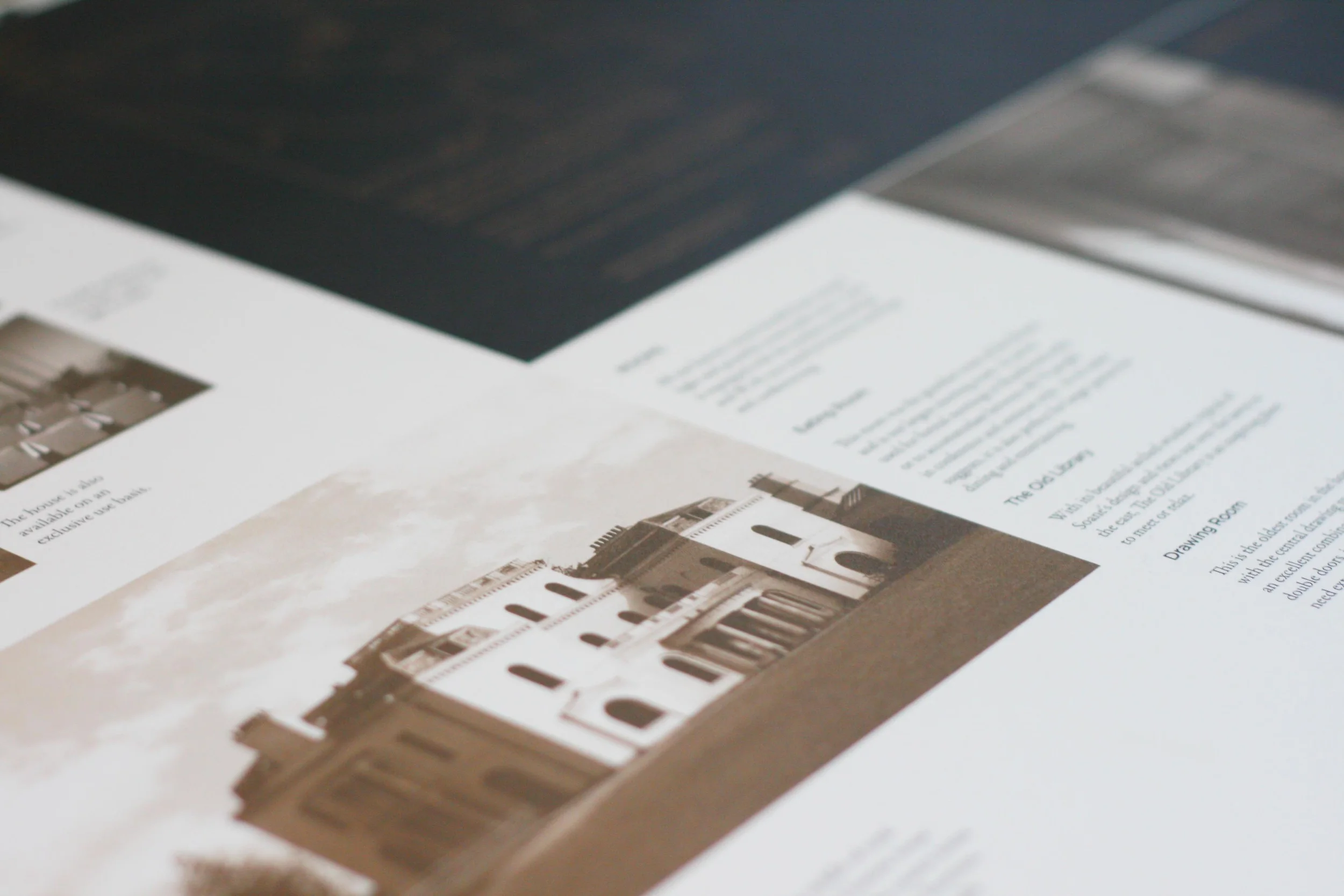 Bolter Design brand and identity design for Moggerhanger Park