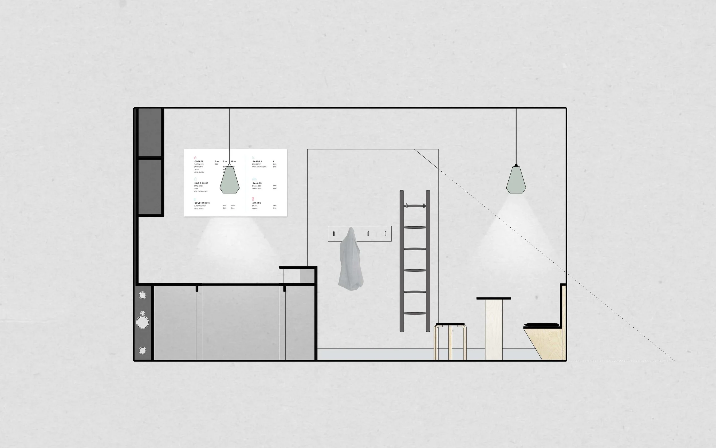 Bolter design interior design for Over Under