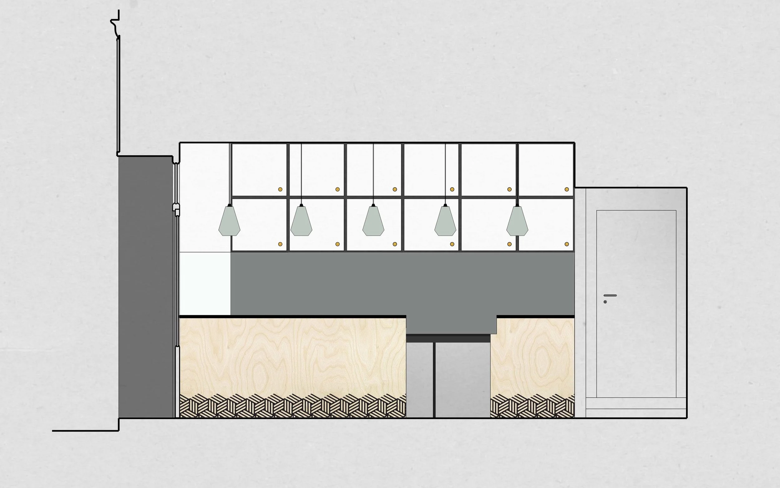 Bolter design interior design for Over Under