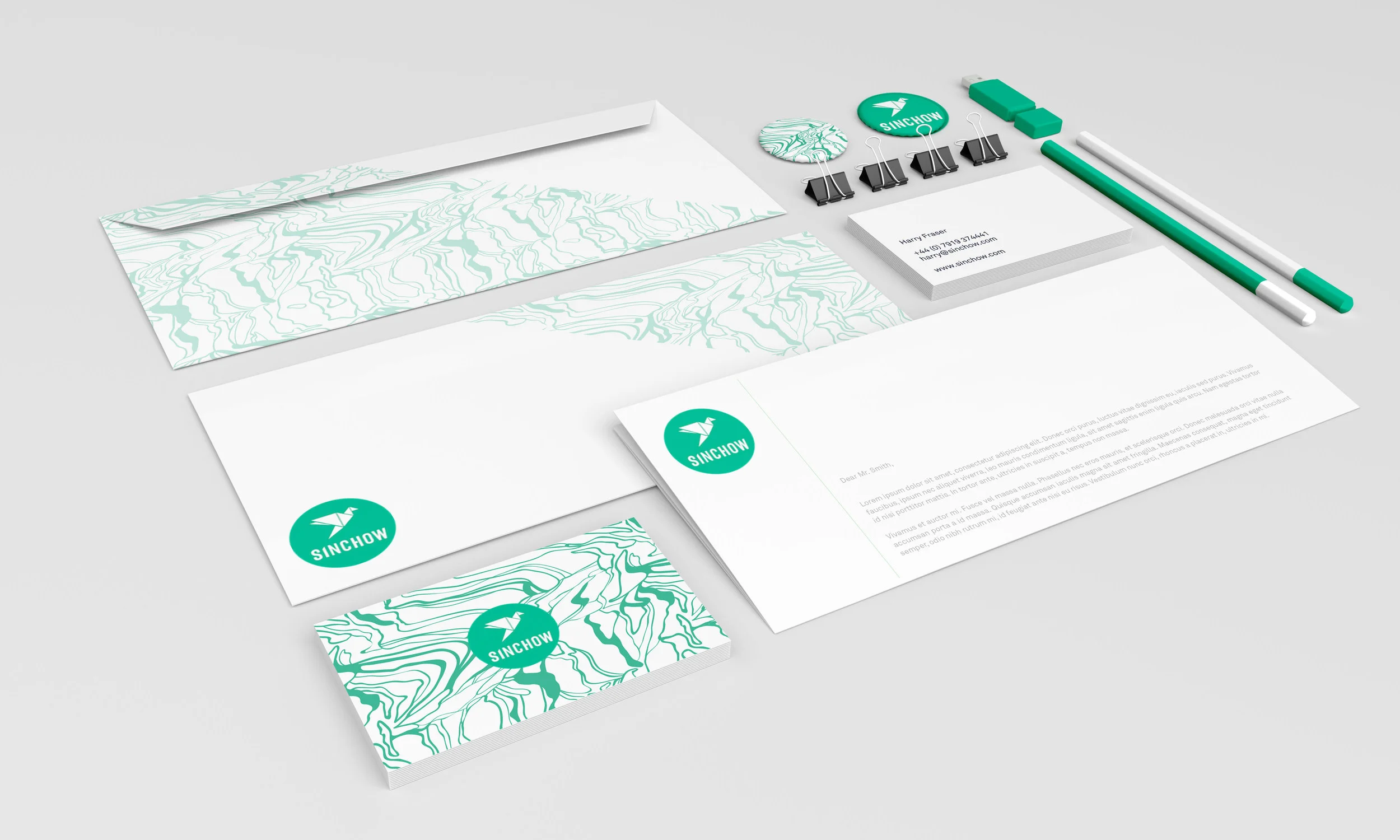 Bolter Design brand design for Sinchow