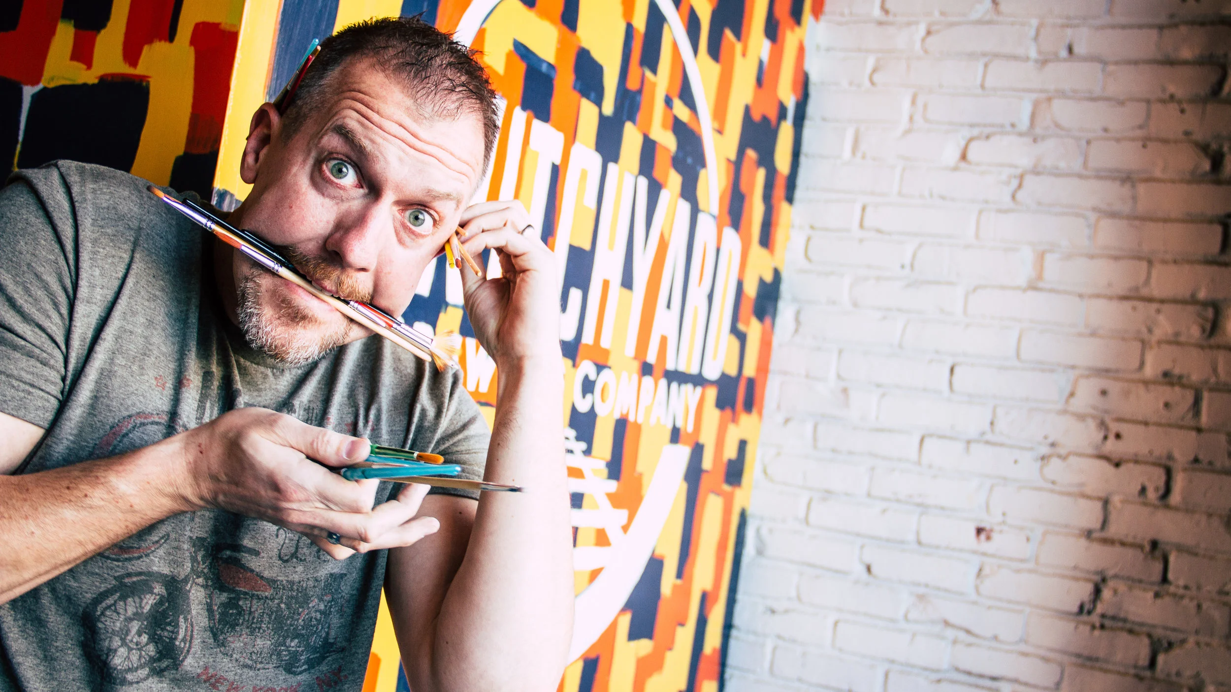 Join local artist & mural extraordinaire Adam Long in our very first Beer & Canvas Night! Adam will help instruct a guided painting that will inspire you to explore your artistic style using acrylic paints. This session's theme is "Furry Friends" so bring a picture of your favorite animal or fur baby! About the artist: Raised in Bloomington, Adam Long is the artist and creator behind Adam on Point Art . Working with both pastel and pointillism, his works have captivated Bloomington audiences through his large-scale murals such as the "Jackie Robinson Mural" in Smithville, "Thank You Farmers" at the new Bloomington Culver's and our very own taproom! Ticket price includes: Cost of art materials and your first beer, wine or non-alcoholic beverage! Very limited seating available. Purchase your ticket today! Ticket link: https://www.eventbrite.com/e/beer-and-canvas-at-switchyard-tickets-55996853095