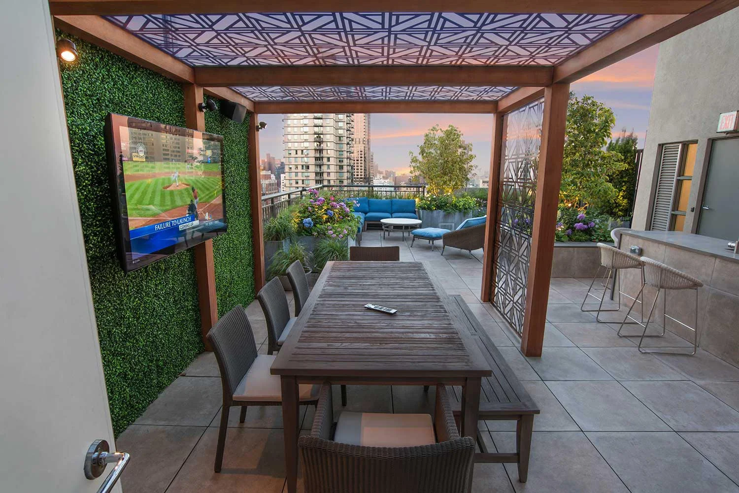 Roof Top Garden Brooklyn