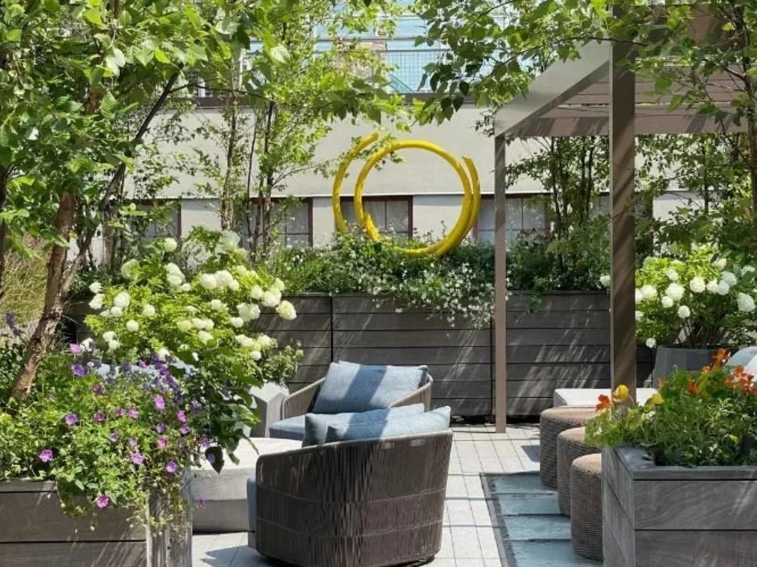 Small Rooftop Garden