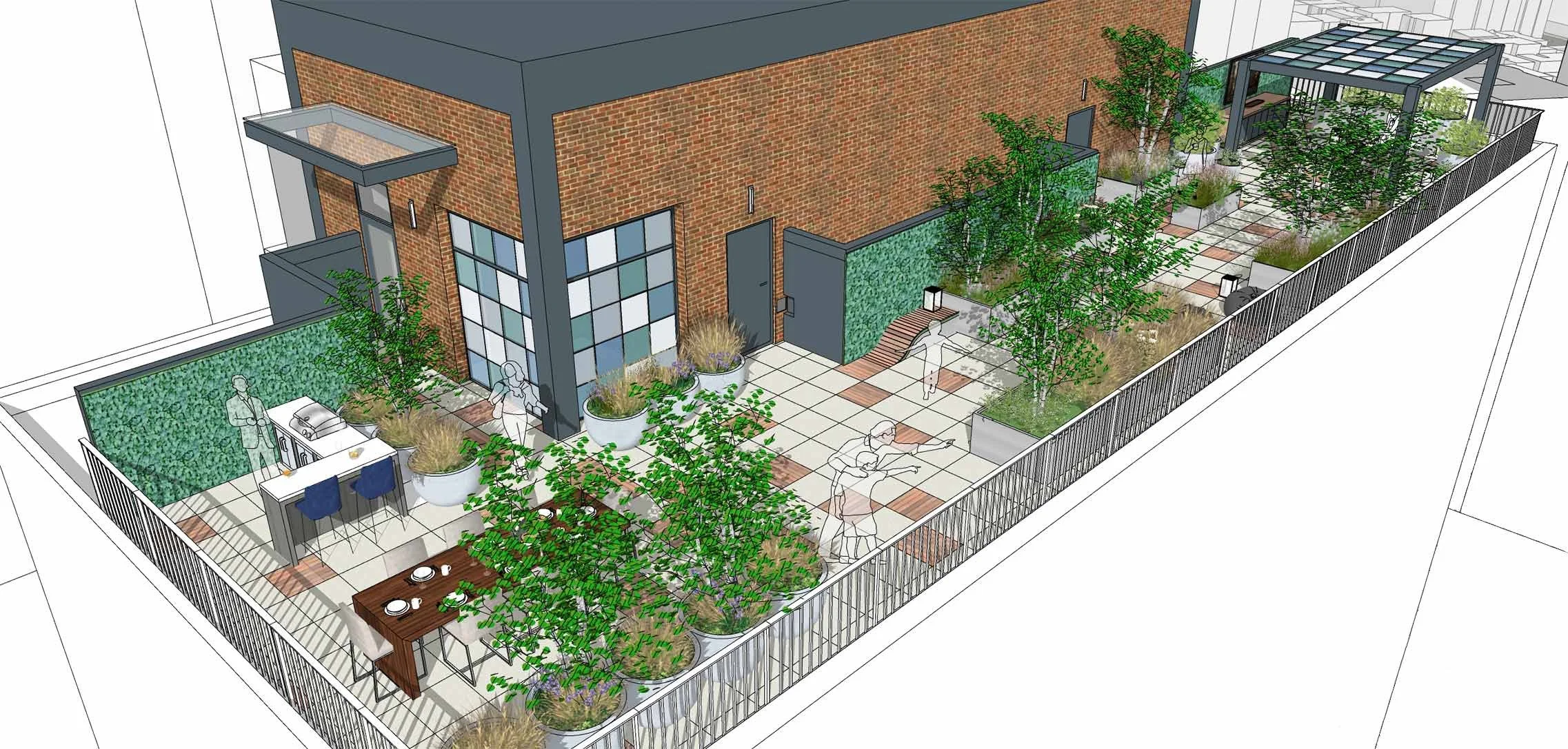 How Much Does Rooftop Garden Or Terrace Cost Todd Haiman Landscape Design