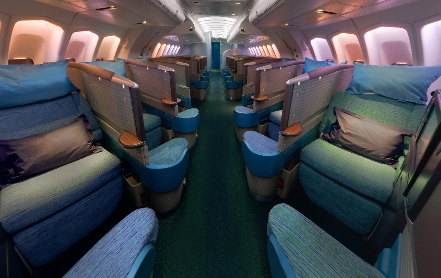 Cathay Pacific Business Class Interior Design Q