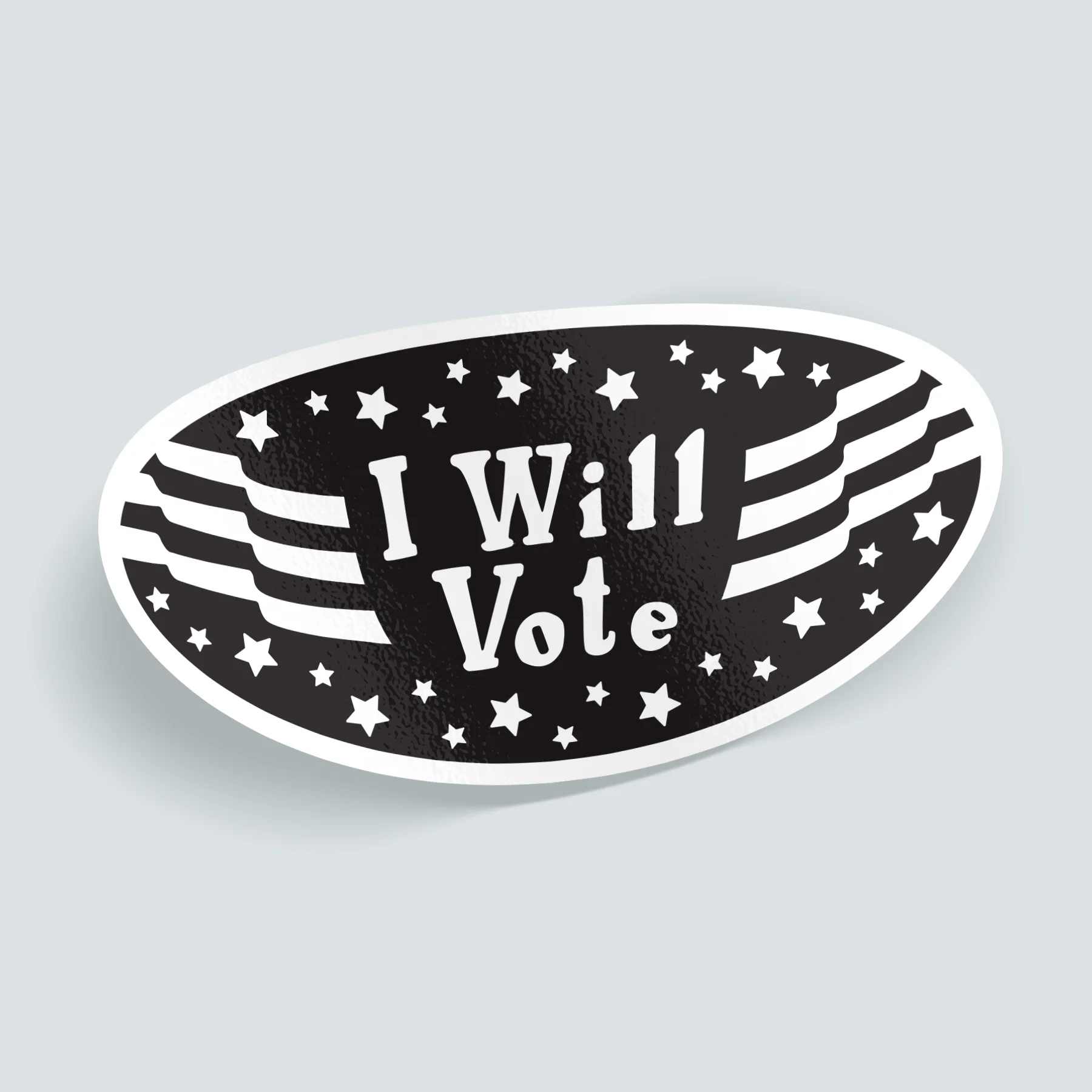 I Will Vote - Sticker
