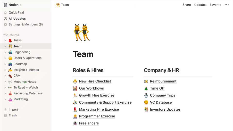 Image provided by Notion