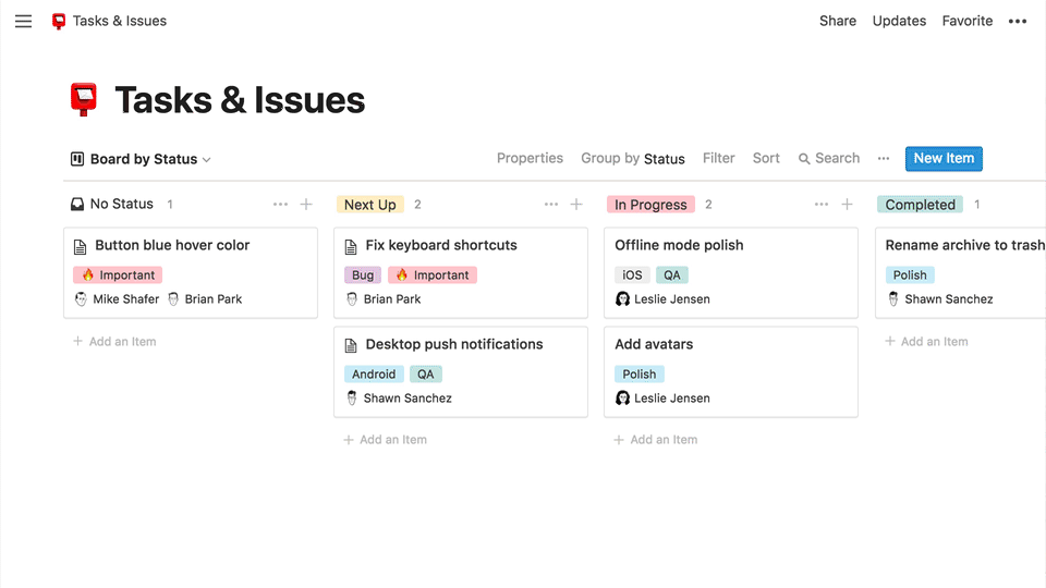 Image provided by Notion