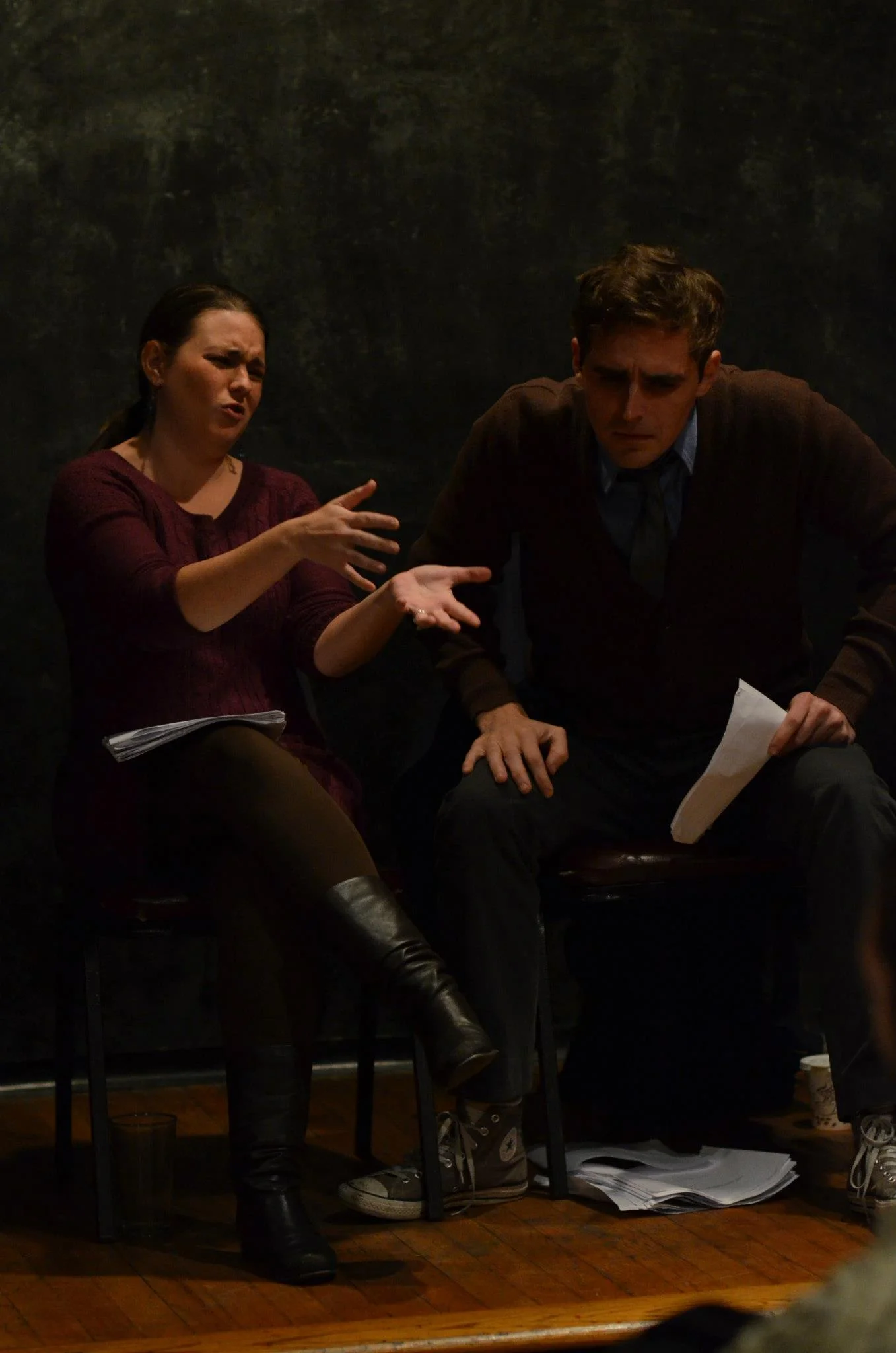 Short play reading, 2012