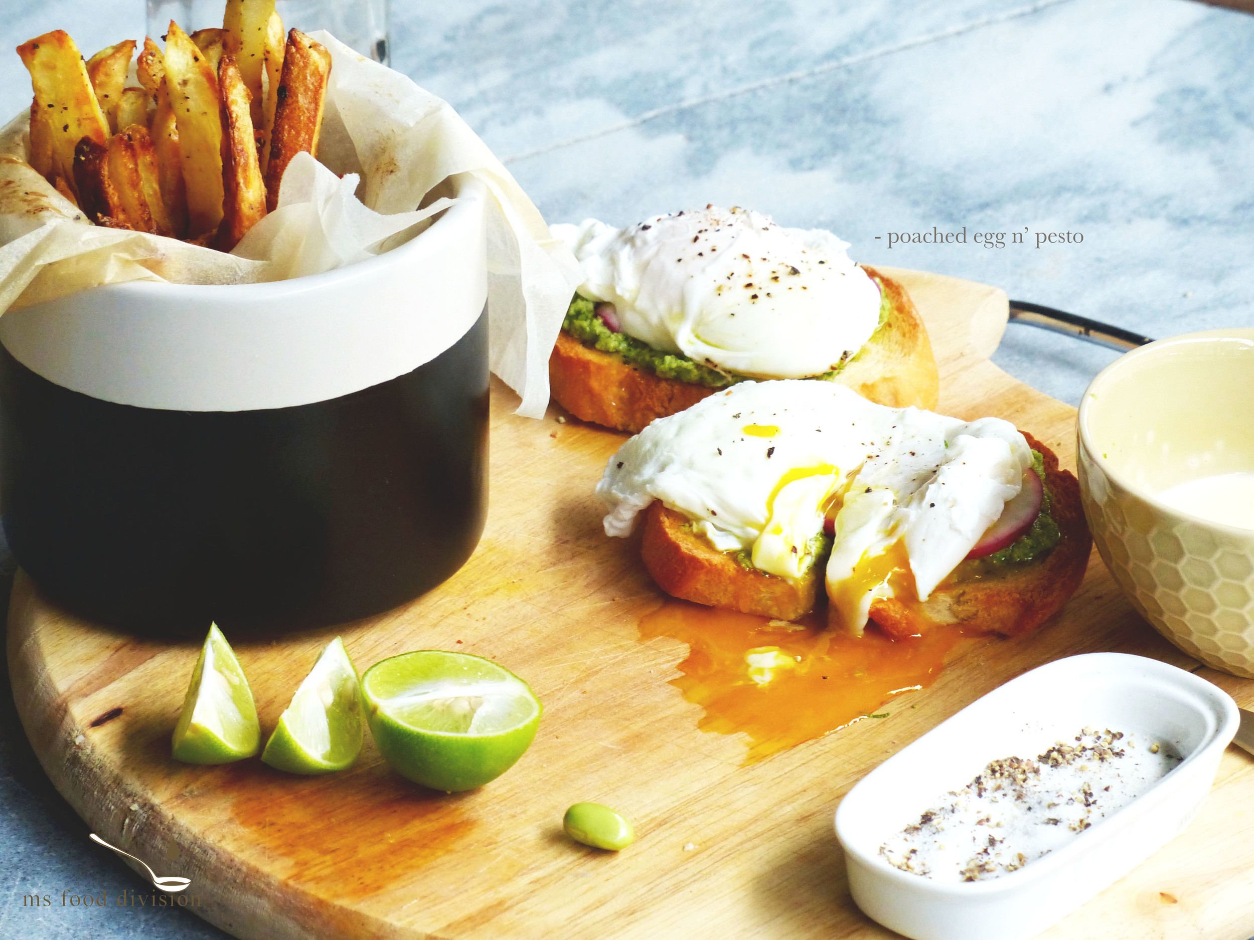 the baked fries recipe is here
