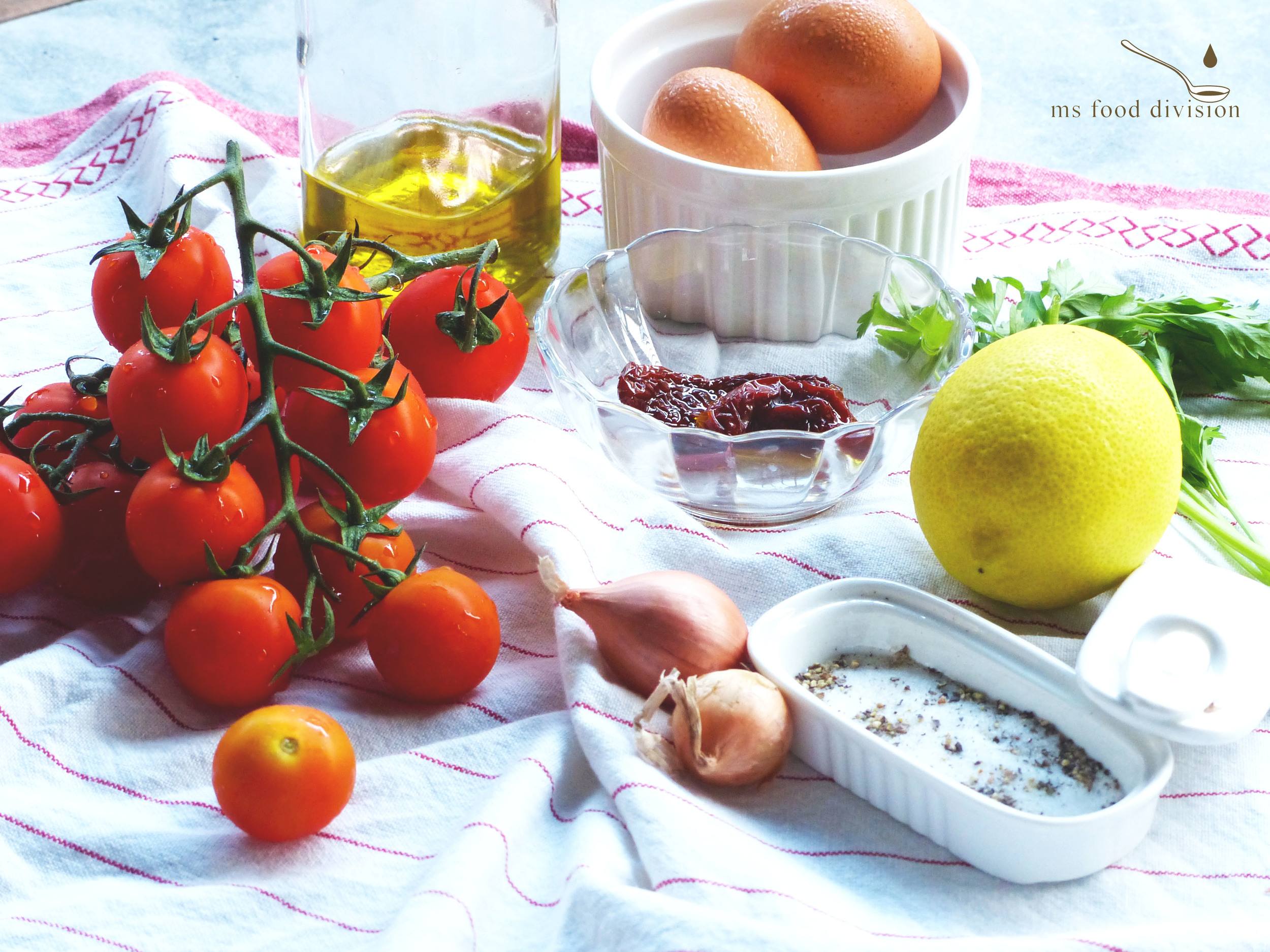 today's easy brunch ingredients