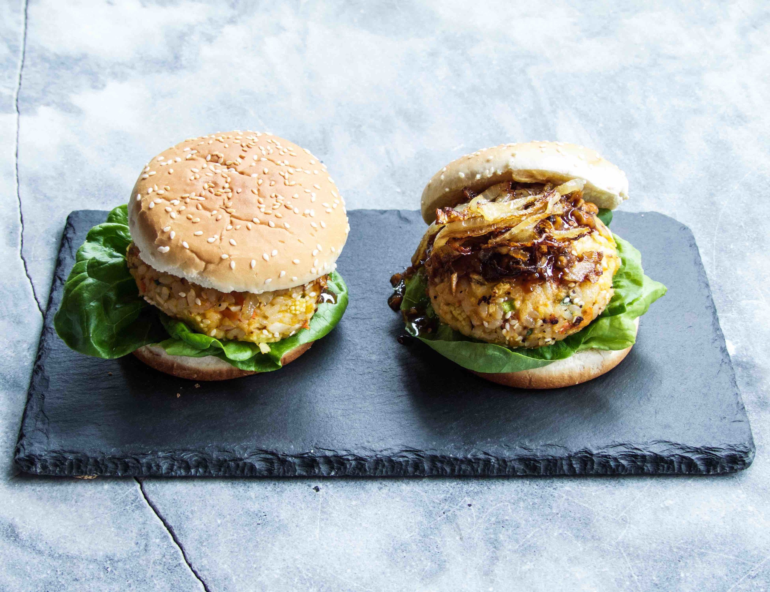 Burger with an Asian Twist - Kimchi Burger 
