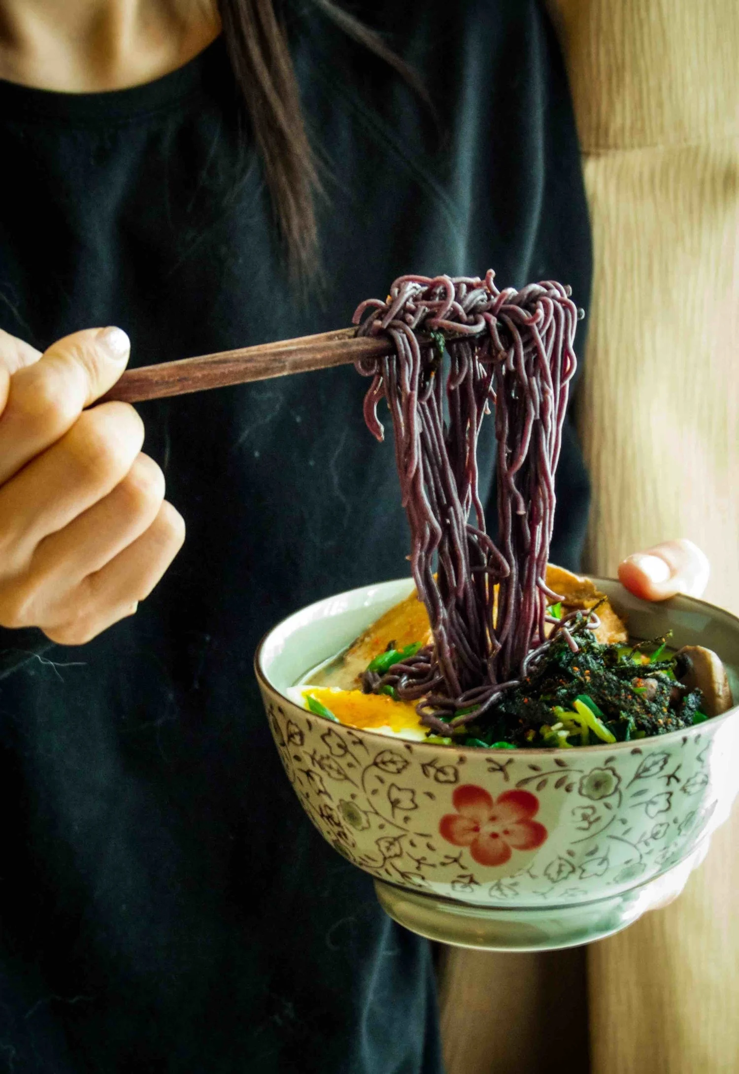 The second ramen recipe is with miso soup. 