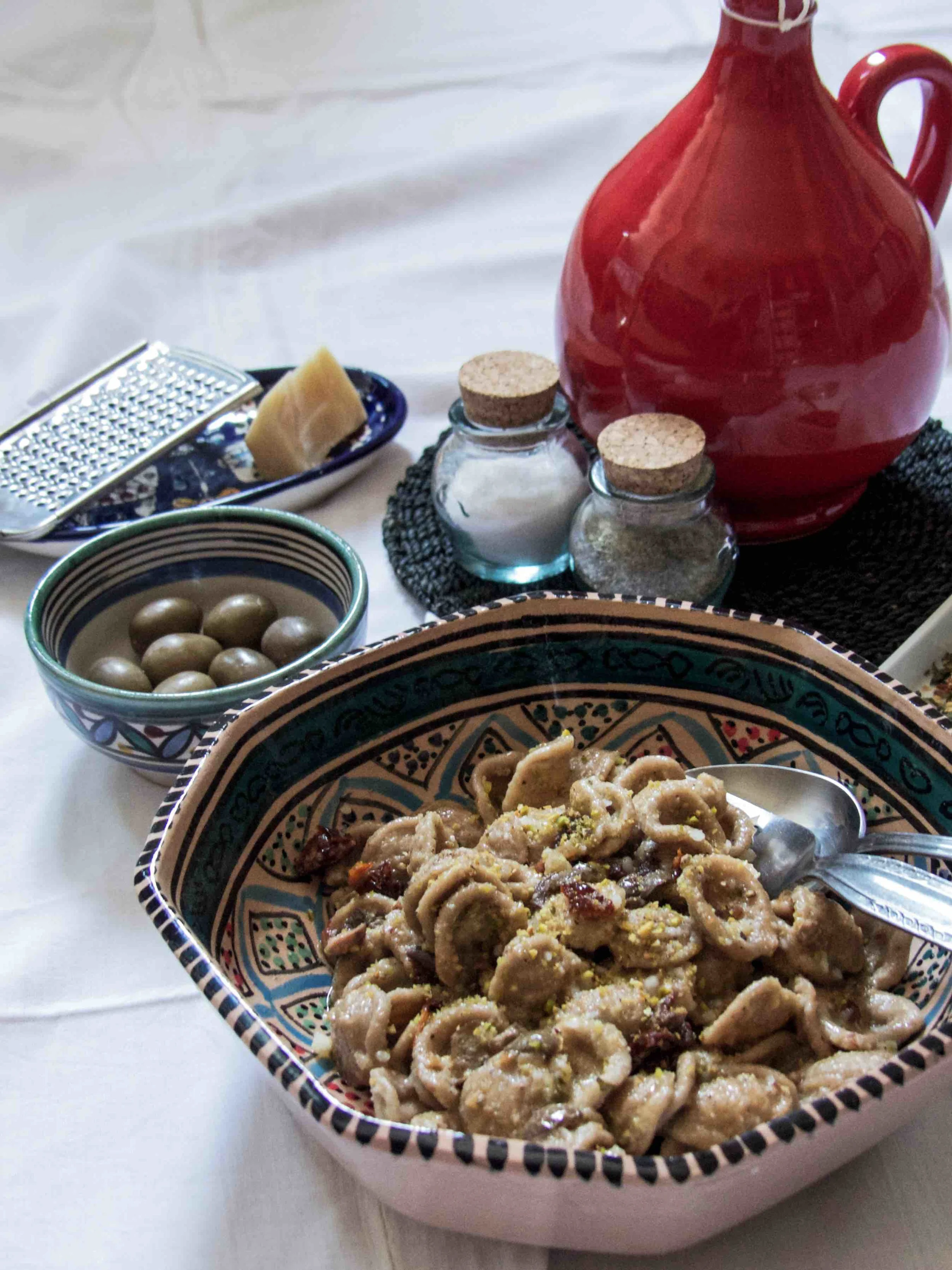 Terra Madre's Orecchiette with Pistachio