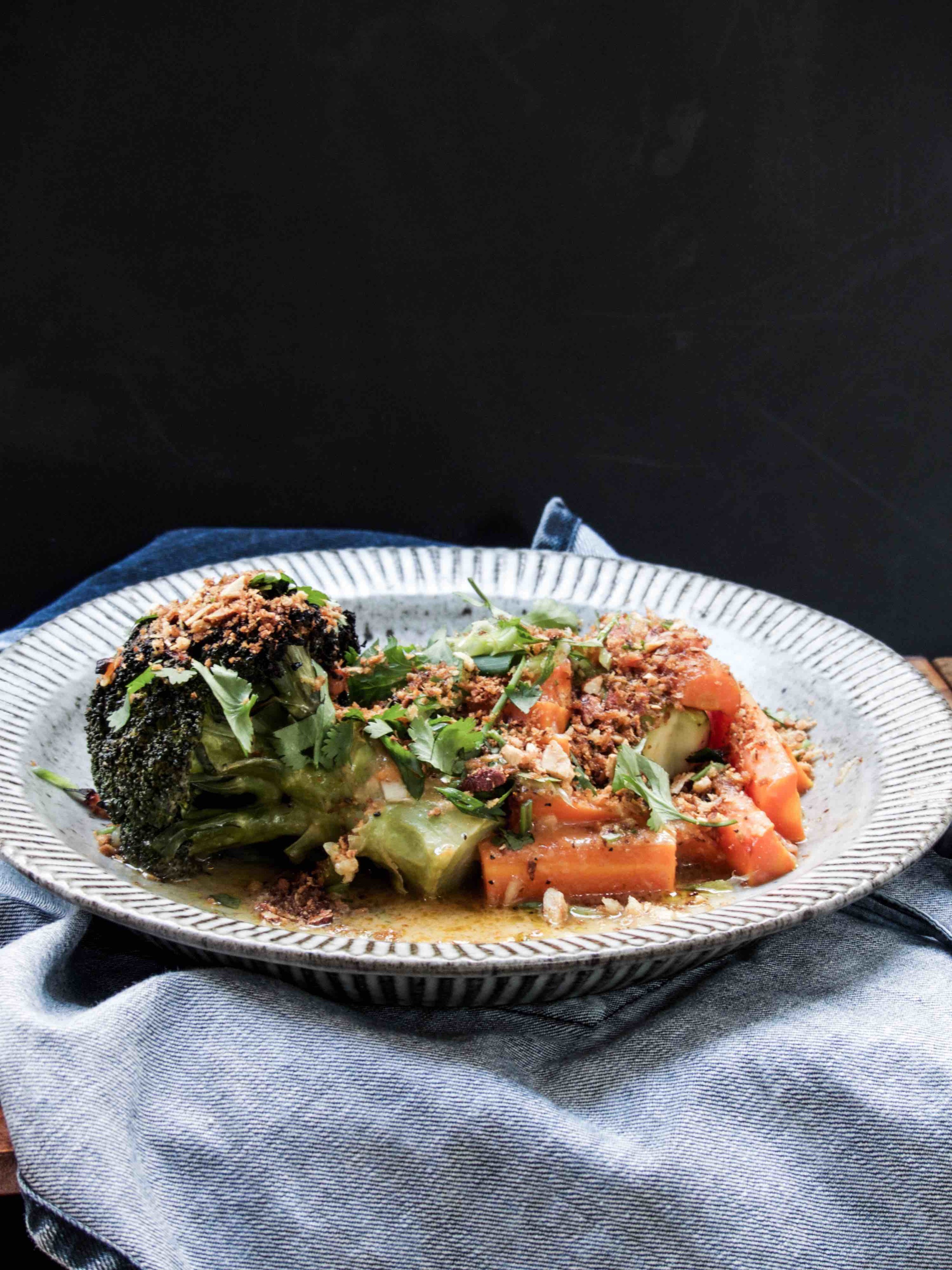 Thai Chili + Miso Sauce with Mixed Veggies