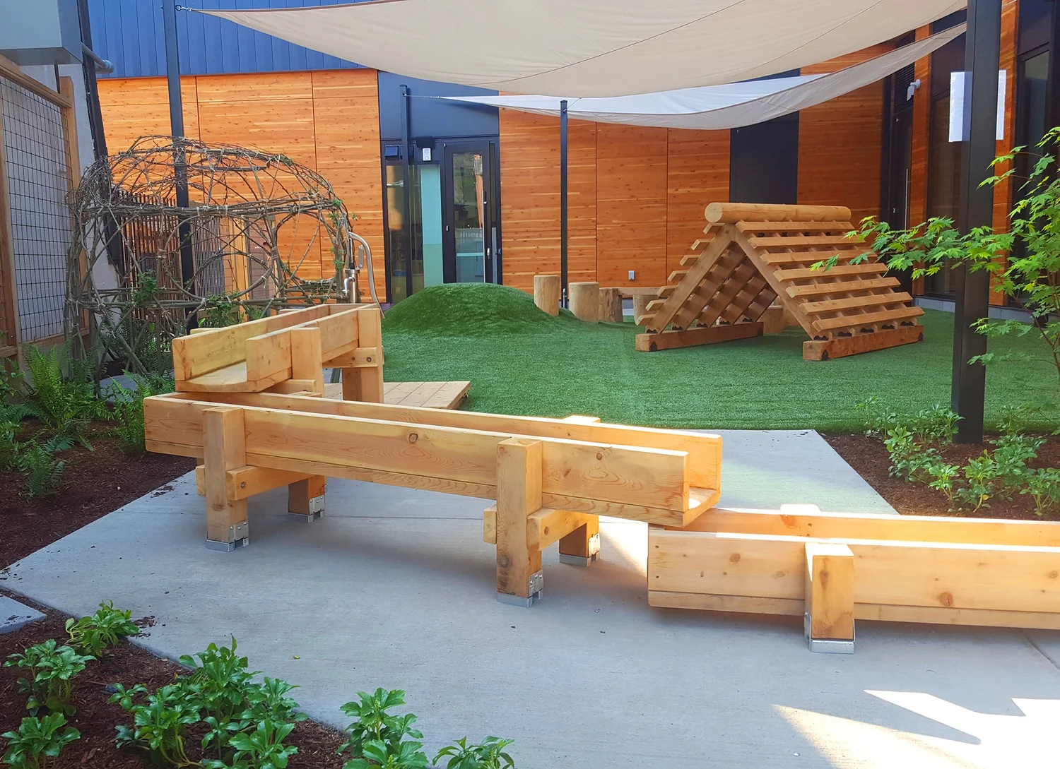 Children's Garden Play Yard — Portland Landscape Contractor | Grasstains
