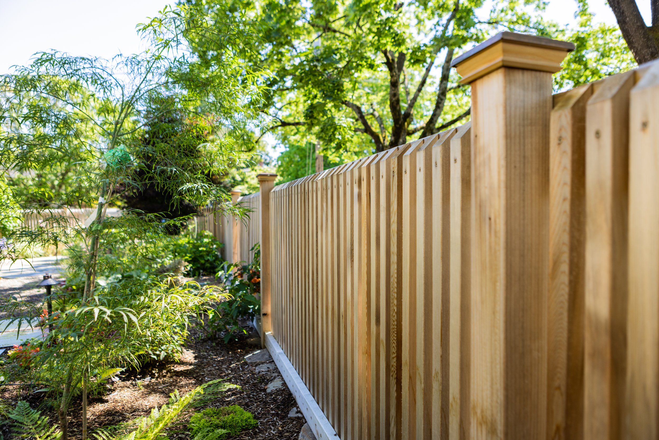 Landscaping and fencing in Durham Oregon