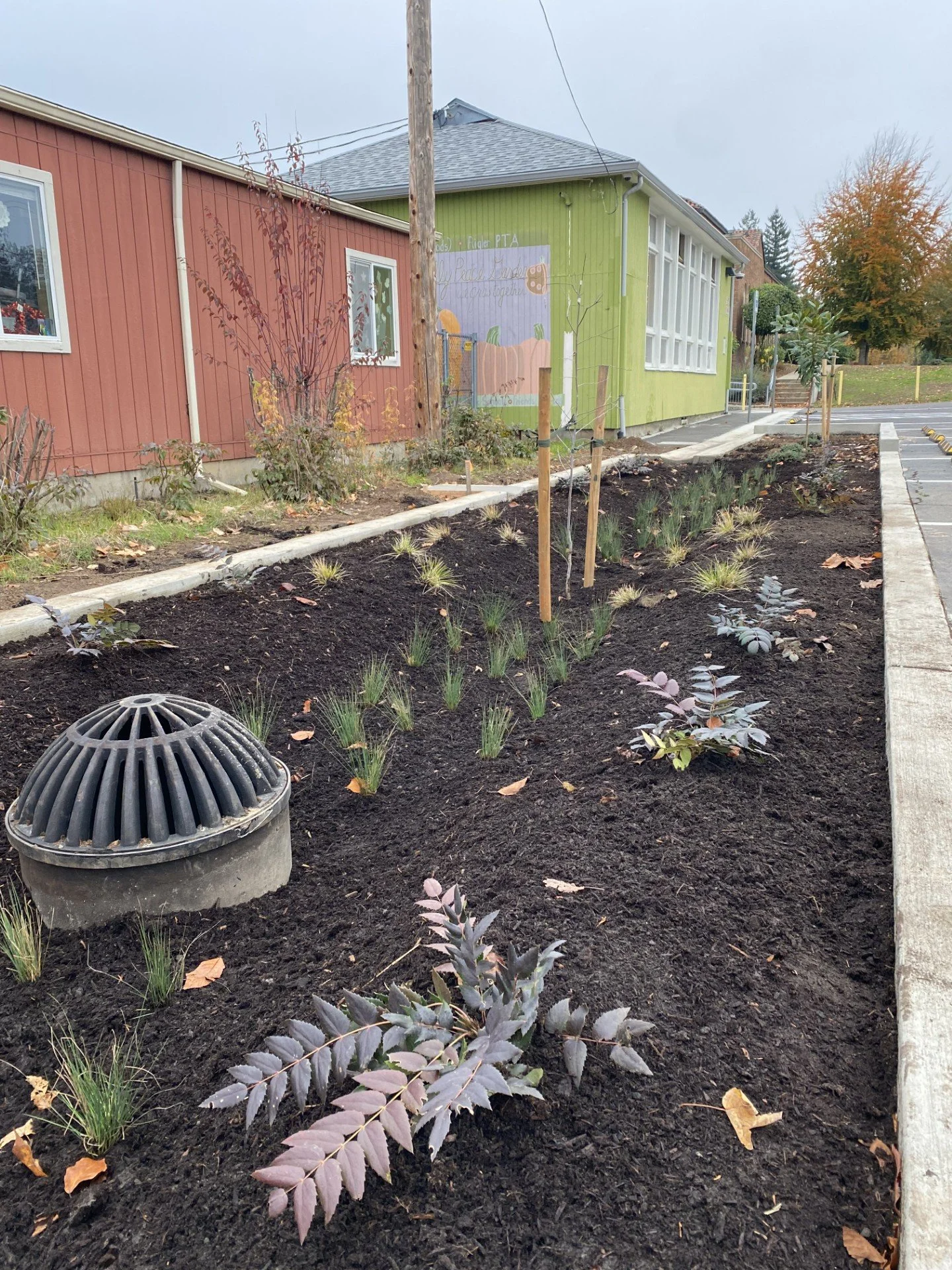 Rigler Elementary Stormwater Retrofit Project — Portland Landscape ...