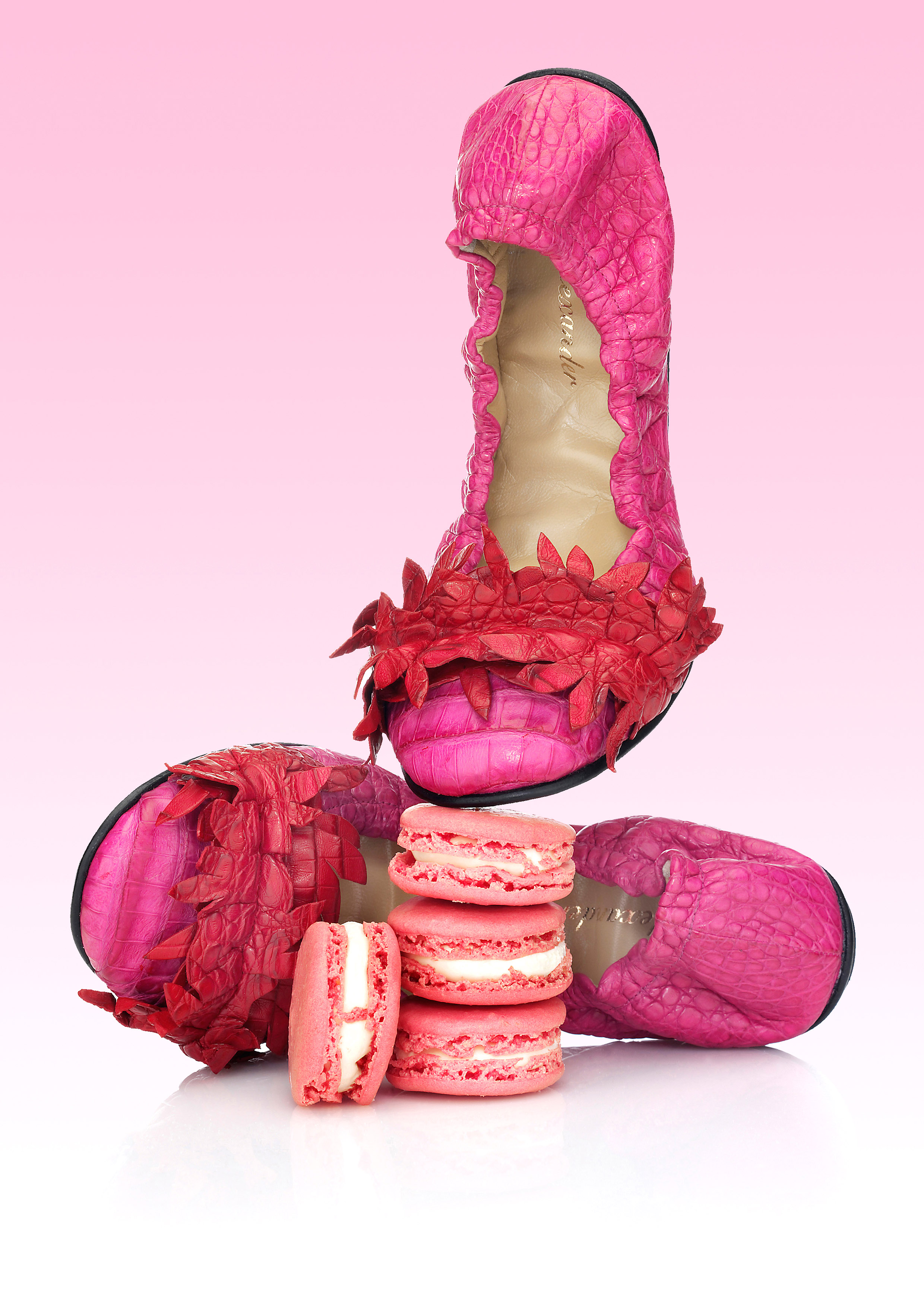 Pink Croc and Macaroons pink bg.jpg