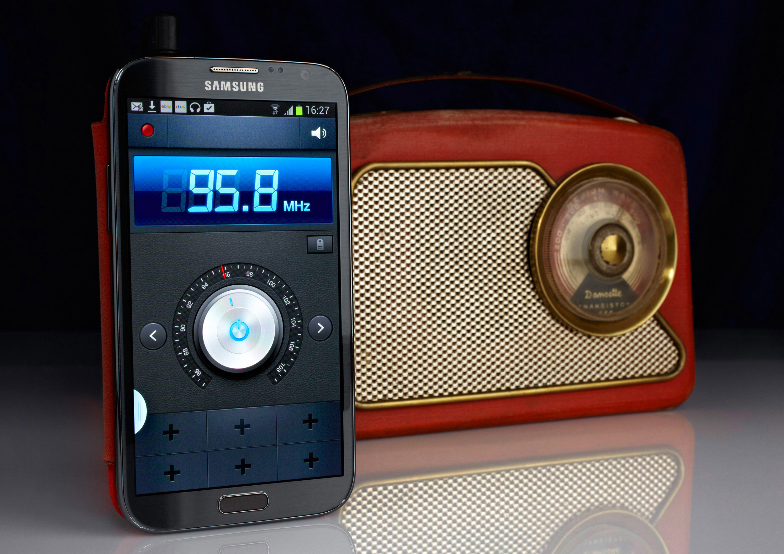 Samsung and Dansette radio 1.jpg