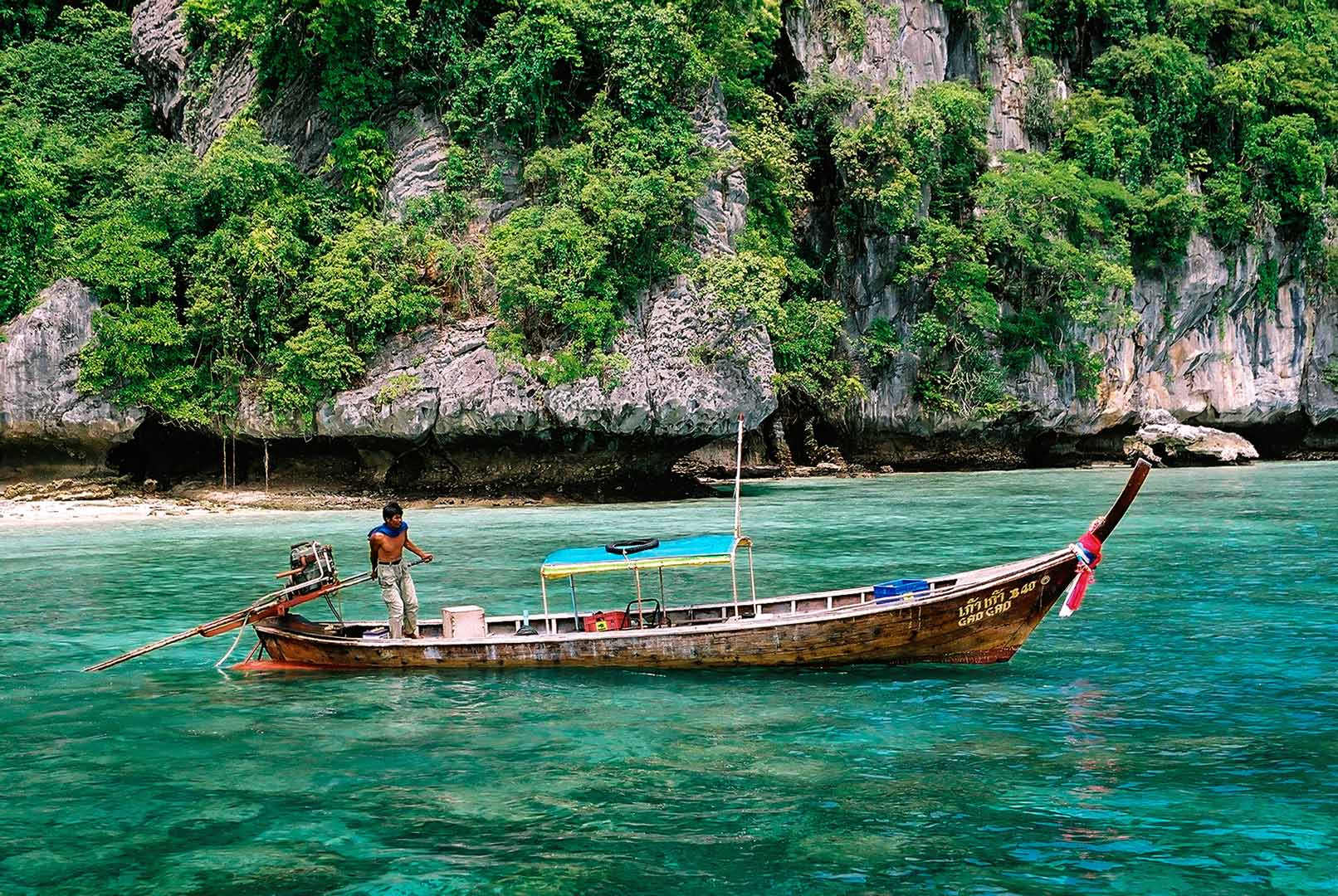 Fisherman Phi Phi Leh ,Thailand
