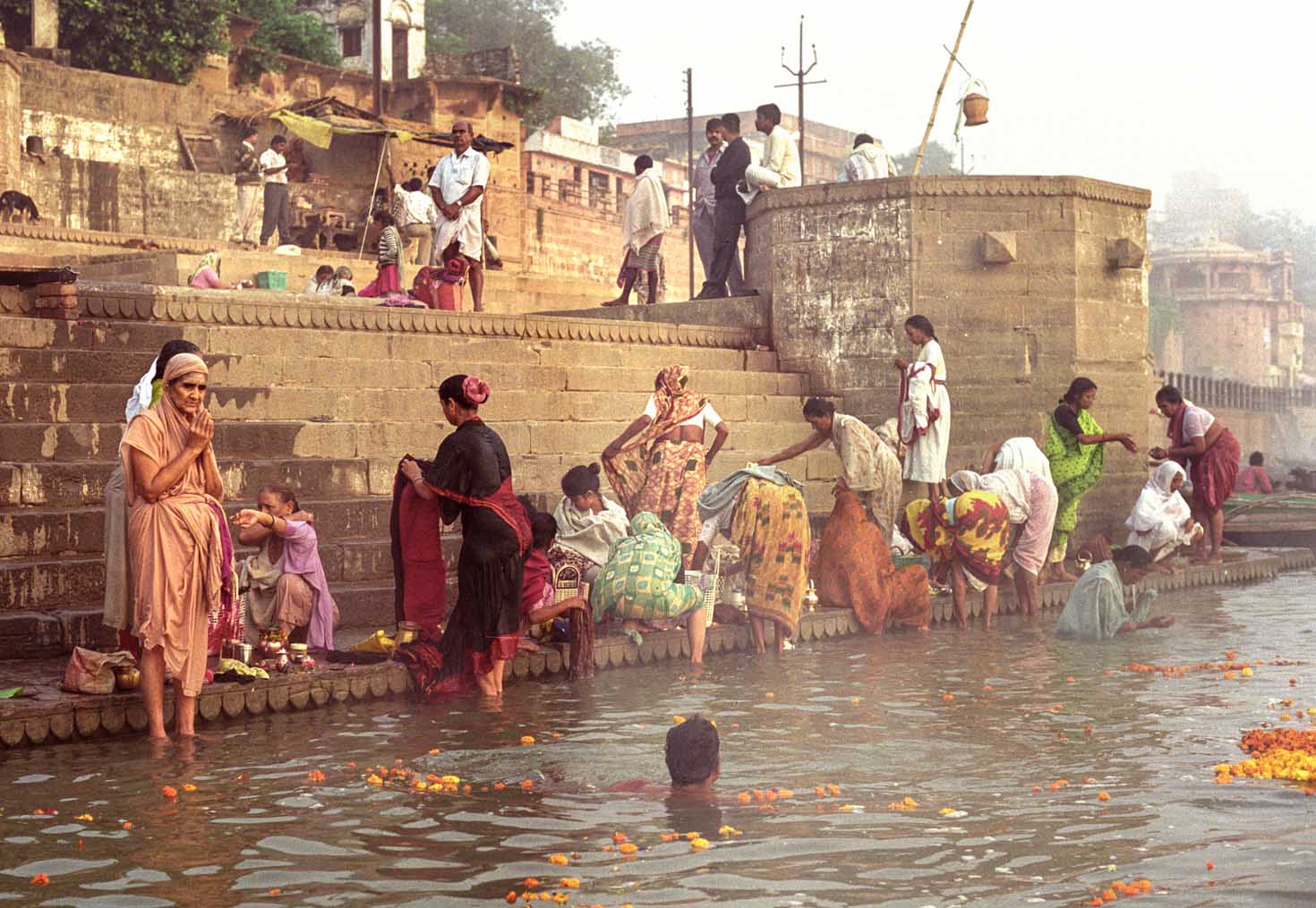 The sacred Ganges, Varanassi, India