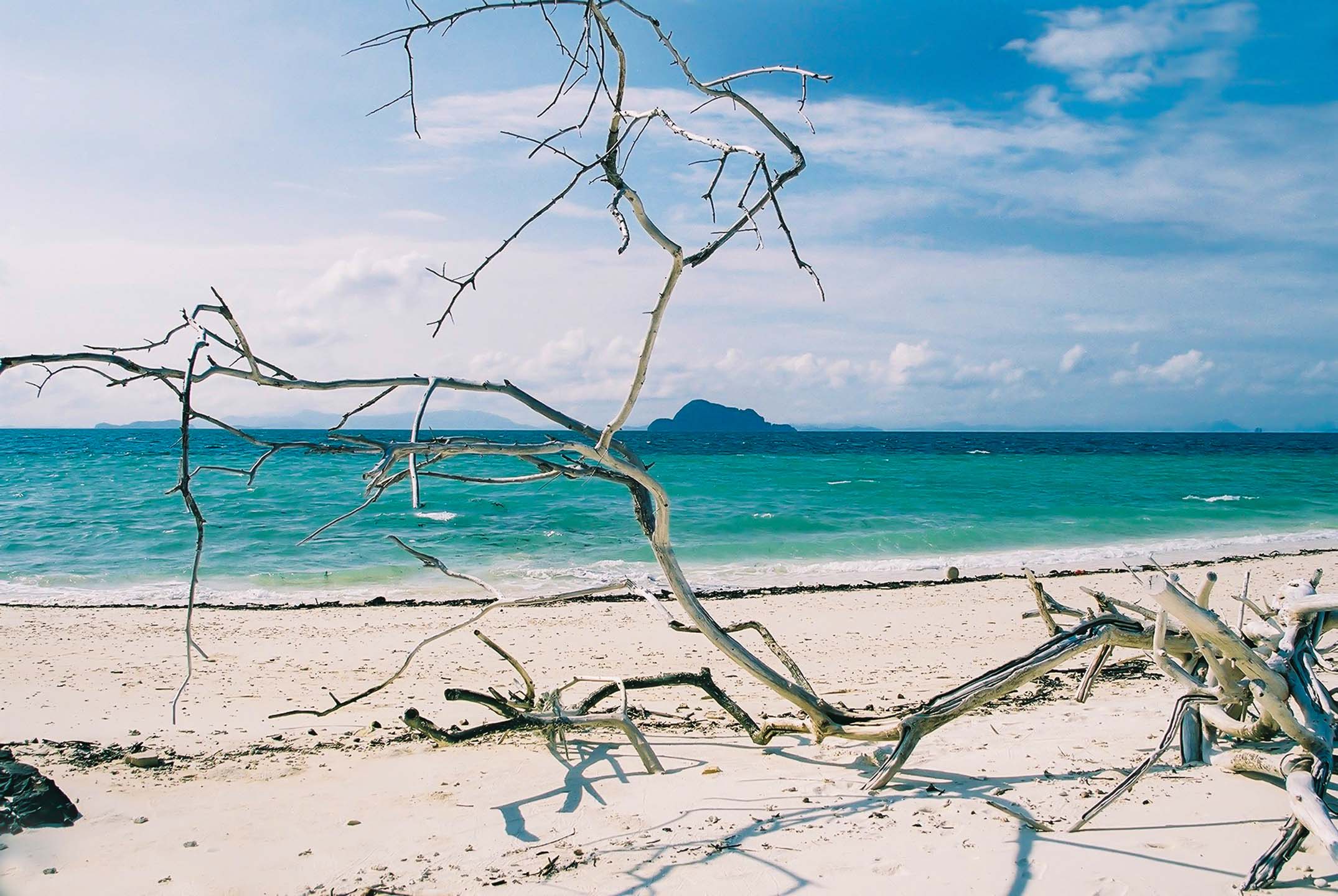 Remote Thai beach