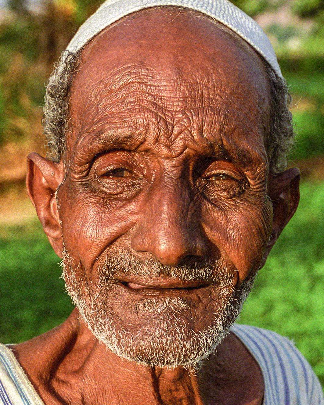 Elderly Nubian man Egypt