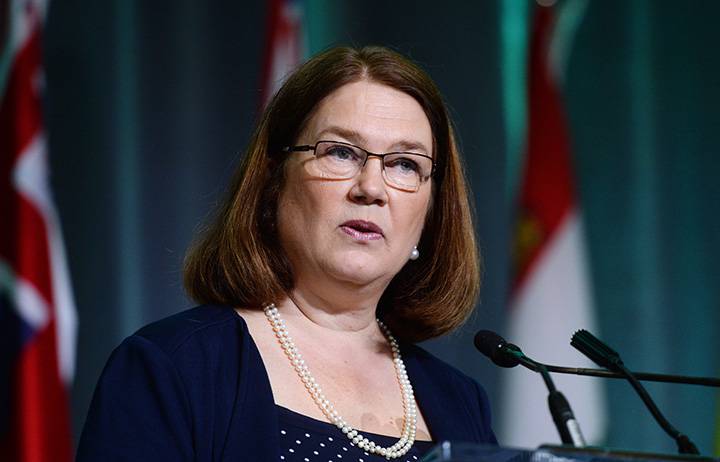 Jane Philpott, ministra de salud de Canadá. Foto de Sean Kilpatrick, The Canadian Press.