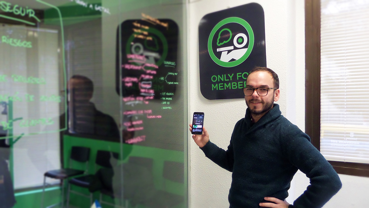 Juanma Fernández, CEO de Smokapp.