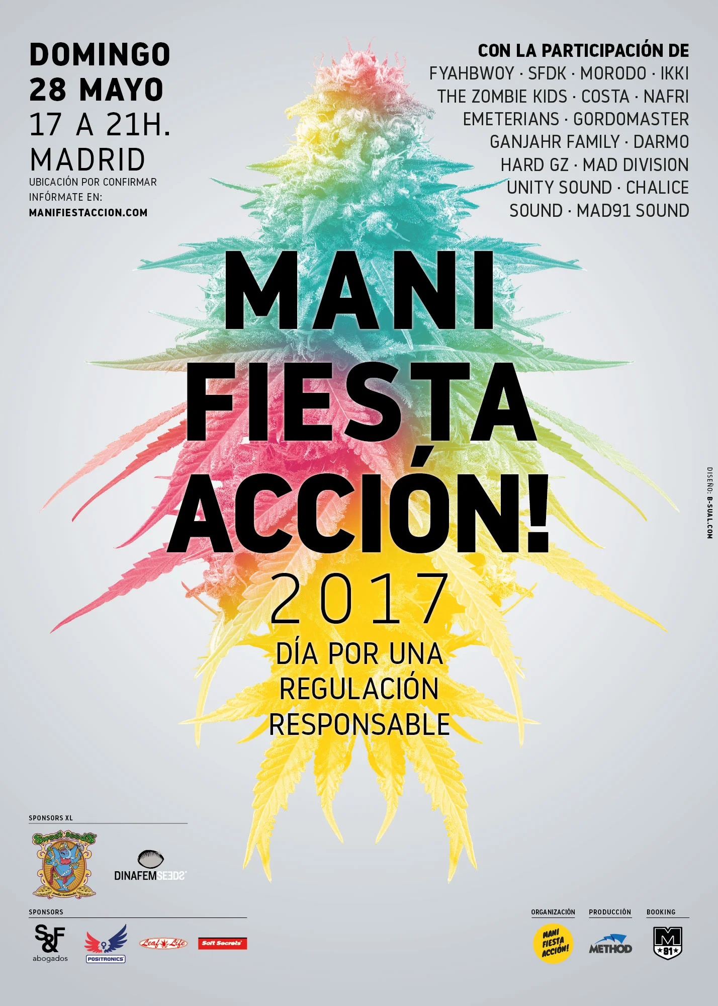 El cartel oficial de la Manifestación.