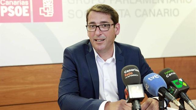 Ignacio Álvarez Lavandera, portavoz del PSOE en Canarias. 
