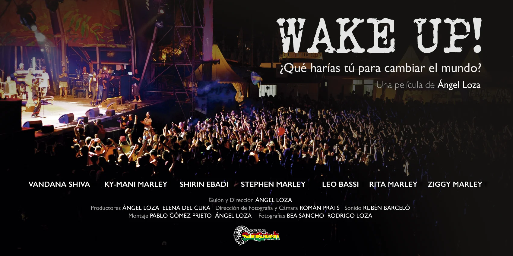 El cartel de la película 'WAKE UP!' ¿Qué harías tú para cambiar el mundo?