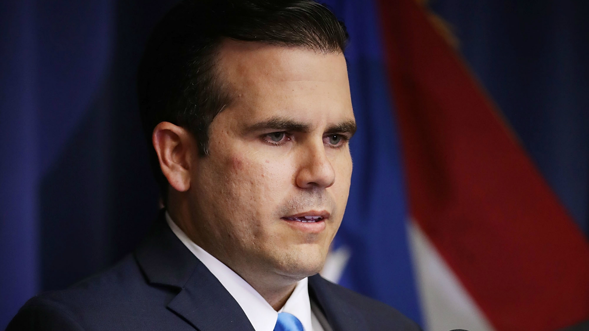 El gobernador de Puerto Rico, Ricardo Rosselló.