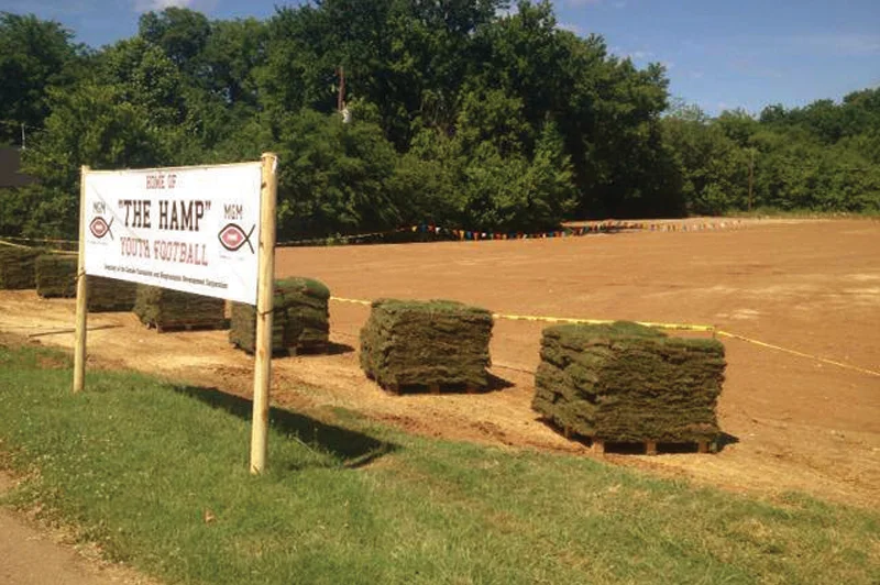 "The Hamp" field initiative began in 2013