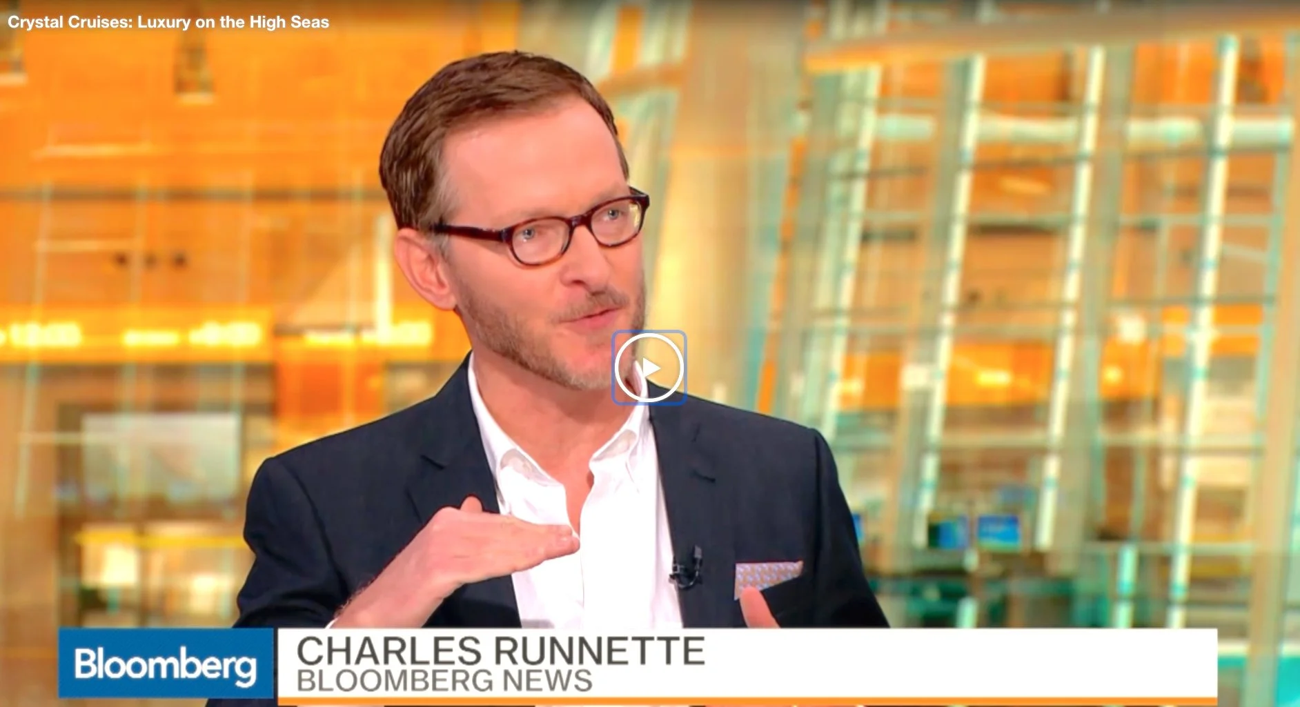 Charles Runnette on Bloomberg TV