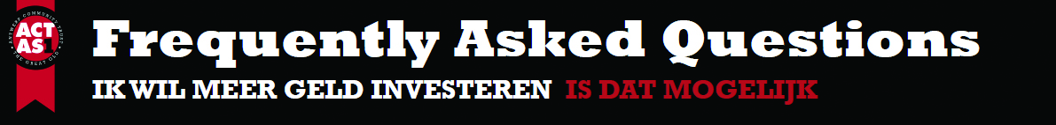 Uiteraard is dat mogelijk, we zullen echter altijd trouw blijven aan ons basisprincipe van ONE FAN, ONE VOTE. Om aan de wensen van investeerders en sponsors te voldoen, zijn er sponsorpakketten uitgewerkt. Voor elk wat wils.