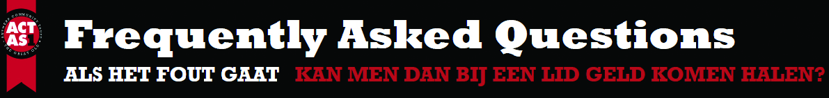 De leden van een vereniging zonder winstoogmerk zijn in hun hoedanigheid van lid niet aansprakelijk. Dit onderstelt dat hun persoonlijke aansprakelijkheid, en dus hun eigen vermogen, niet in het gedrang kan komen door handelingen van de VZW. De bestuurders (leden van de raad van bestuur) zijn beperkt aansprakelijk.