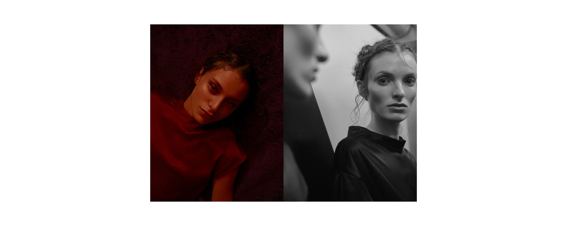 Left: Vestido Zara / Right: Vestido Caroline Funke