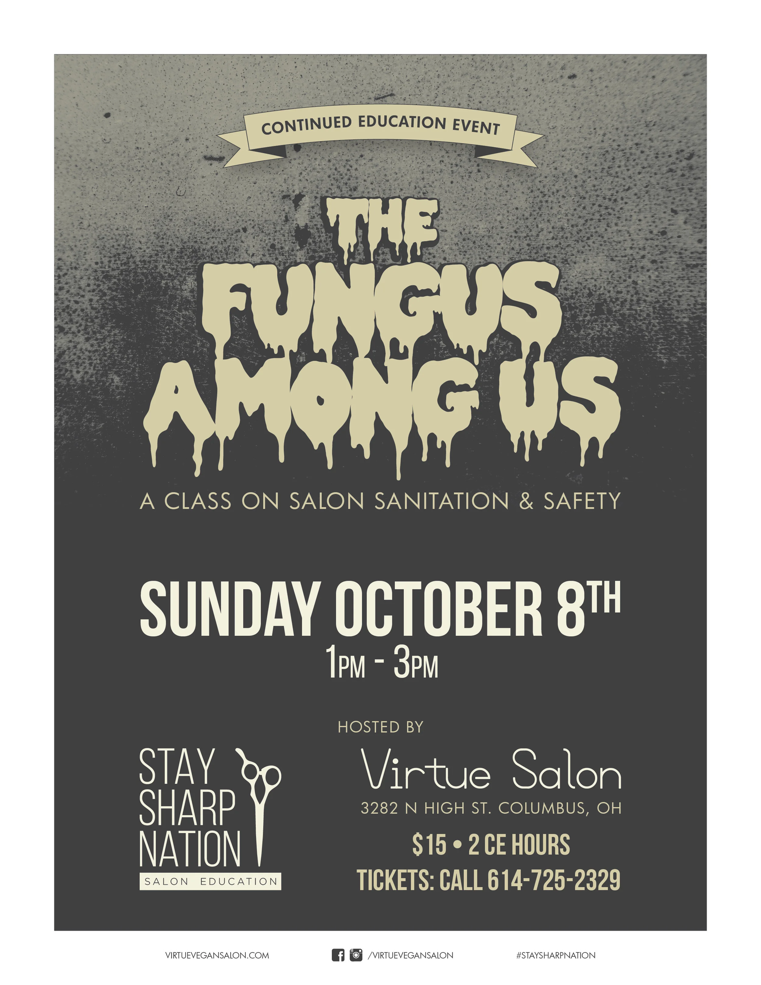 Stay Sharp Fungus Among Us 2017-10-08 Promo Poster-01.jpg