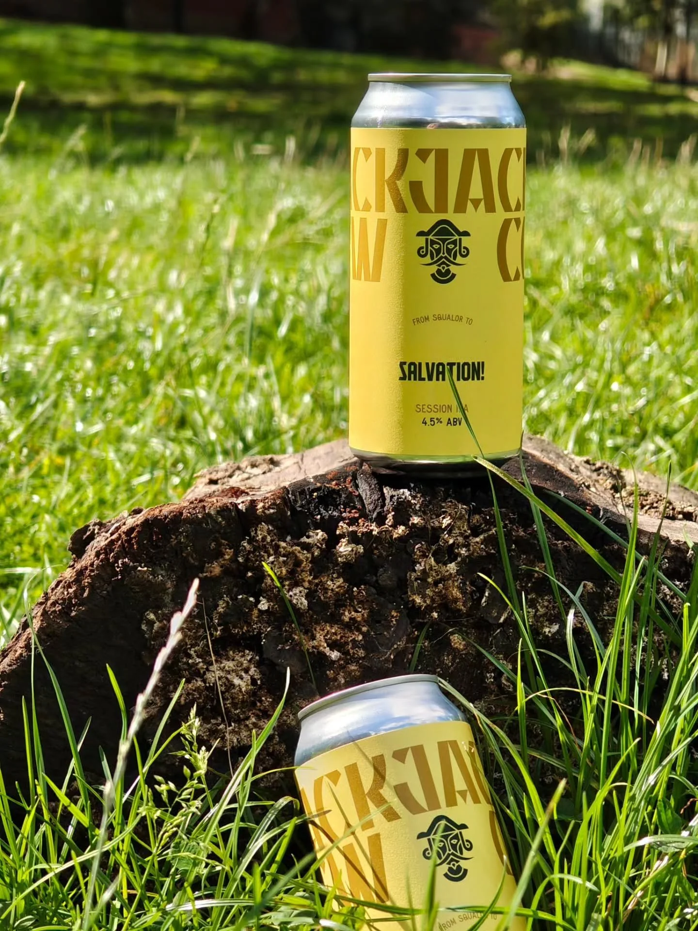 Salvation! Our flagship Session IPA is one of our most popular beers and is back in can for the first time in ages! 👐

This has been a cask staple at Blackjack for as long as we can remember, and it's tasting just as peachy in home-drinking format. 